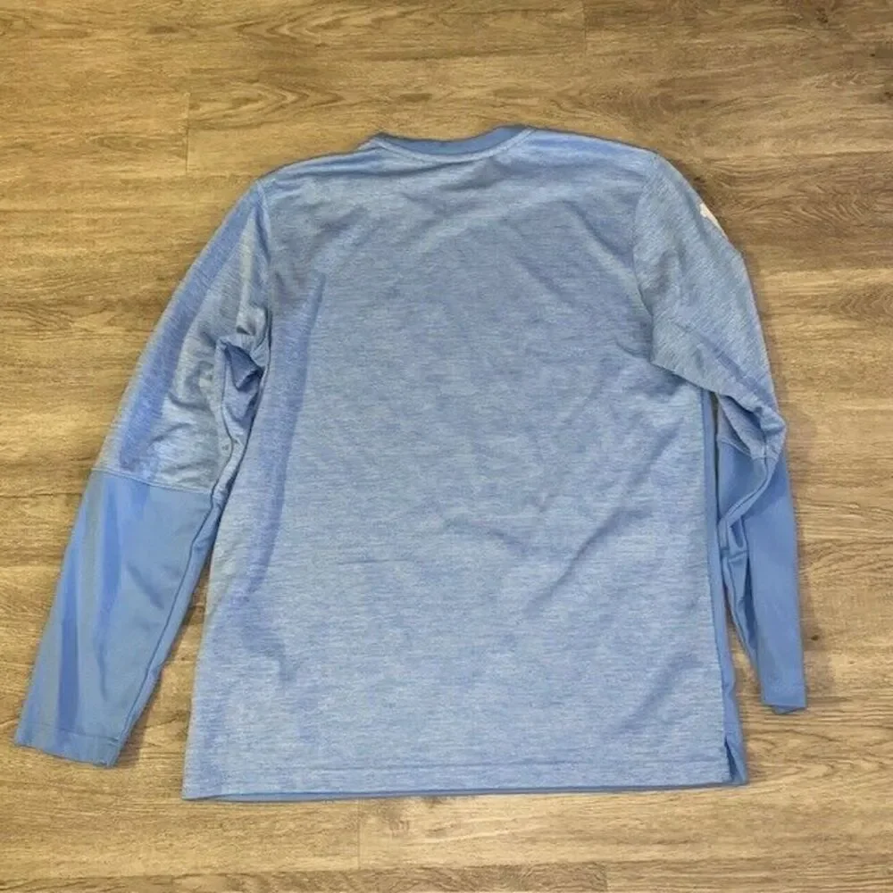 Villanova Football Nike Sideline Team Performance Long Sleeve T-Shirt Large L - Picture 5 of 5